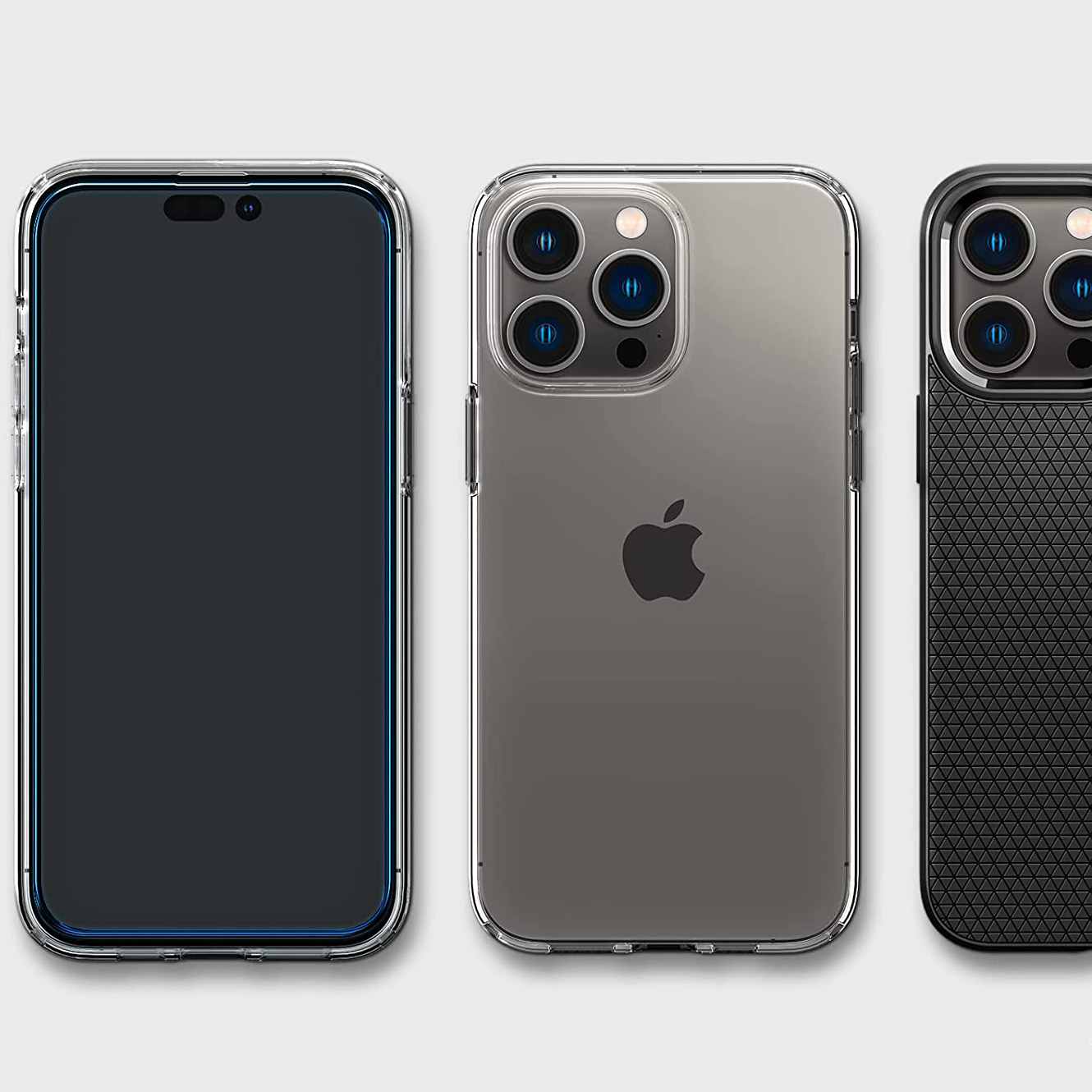 Szkło hartowane Spigen Glas.tr Slim FC AlignMaster Case Friendly dla iPhone 14 Pro